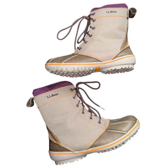 LL Bean Bar Harbor Boots - Nylon Mid boots - size 9 - R4 - Picture 5 of 12